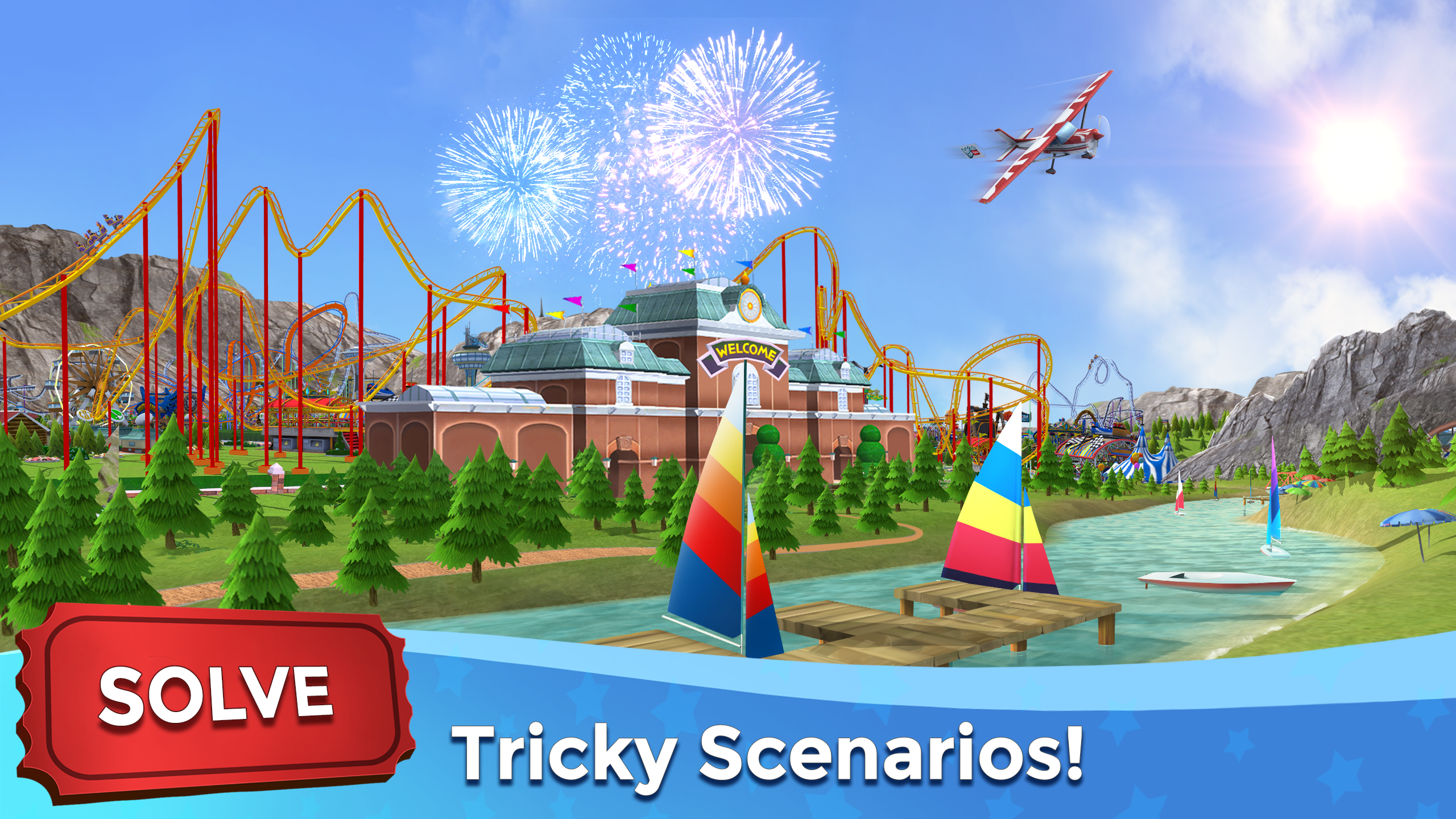 Roller Coaster Tycoon Touch MOD APK v3.33.11 Download (Money Unlimited)