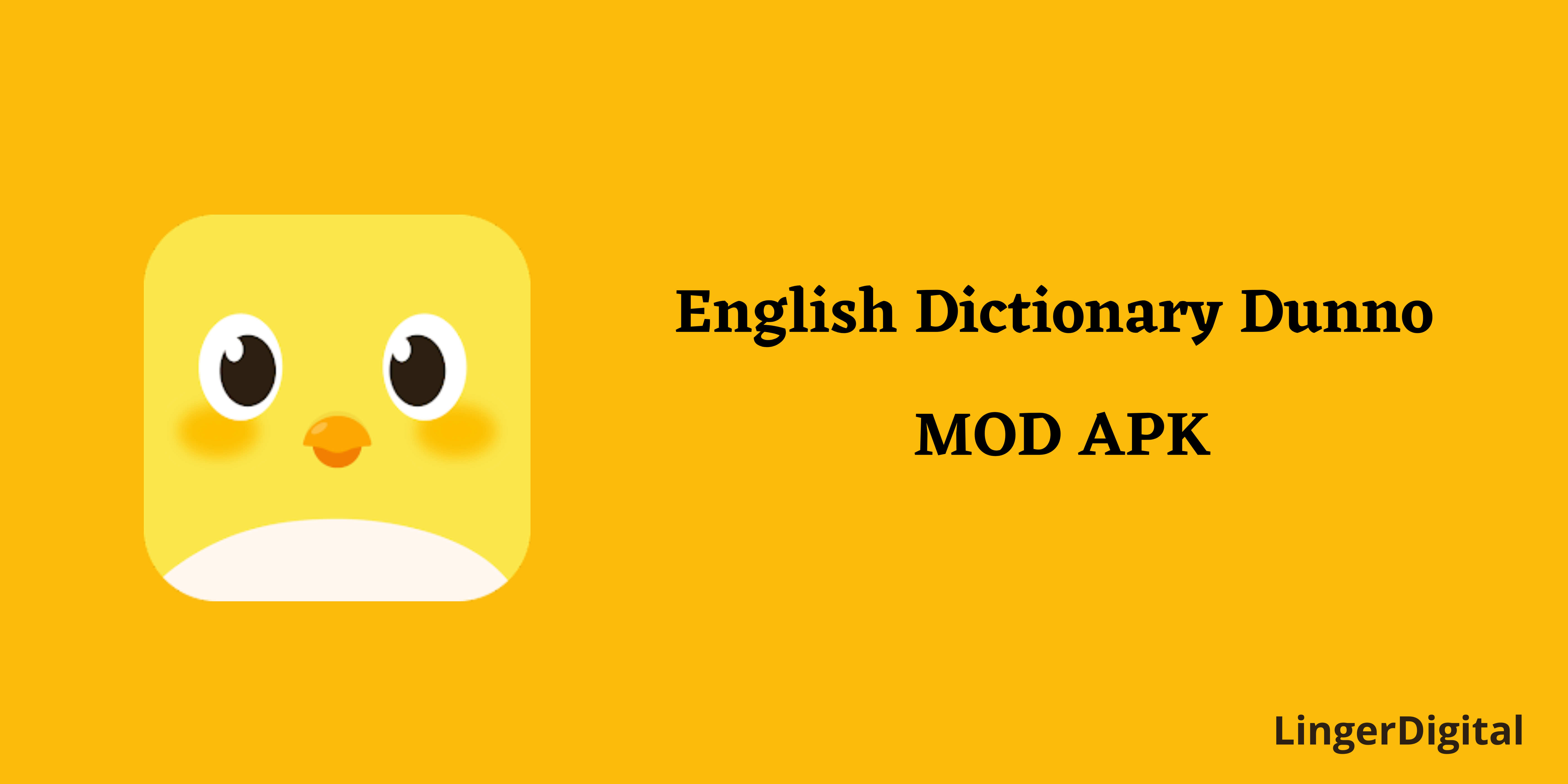 English Dictionary Dunno MOD APK v2.6.4 Download (Premium Unlocked)